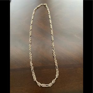 David Yurman SS Figaro Chain Necklace